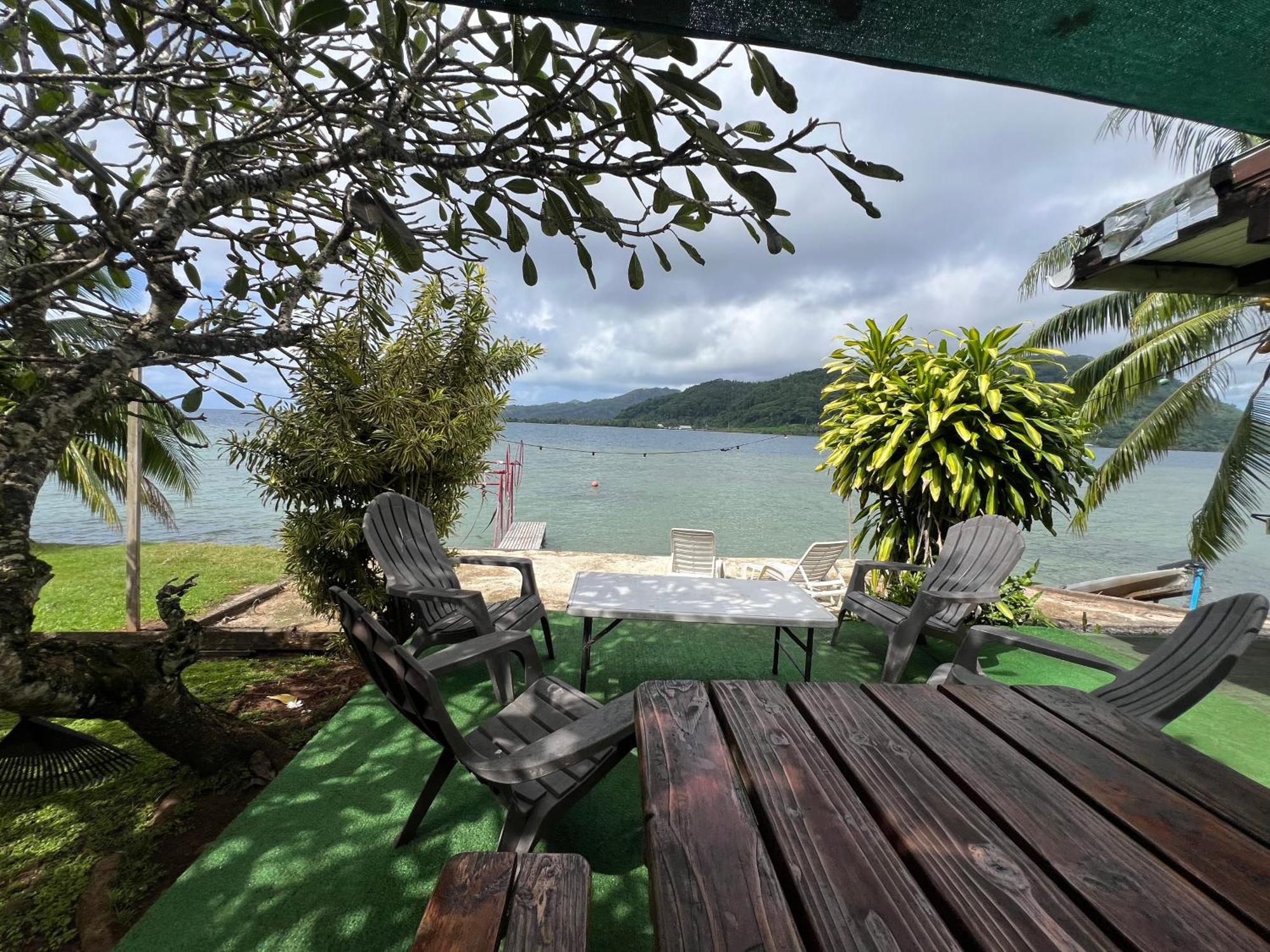 Villa De La Baie Raiatea - Bord De Mer Uturoa Exterior photo